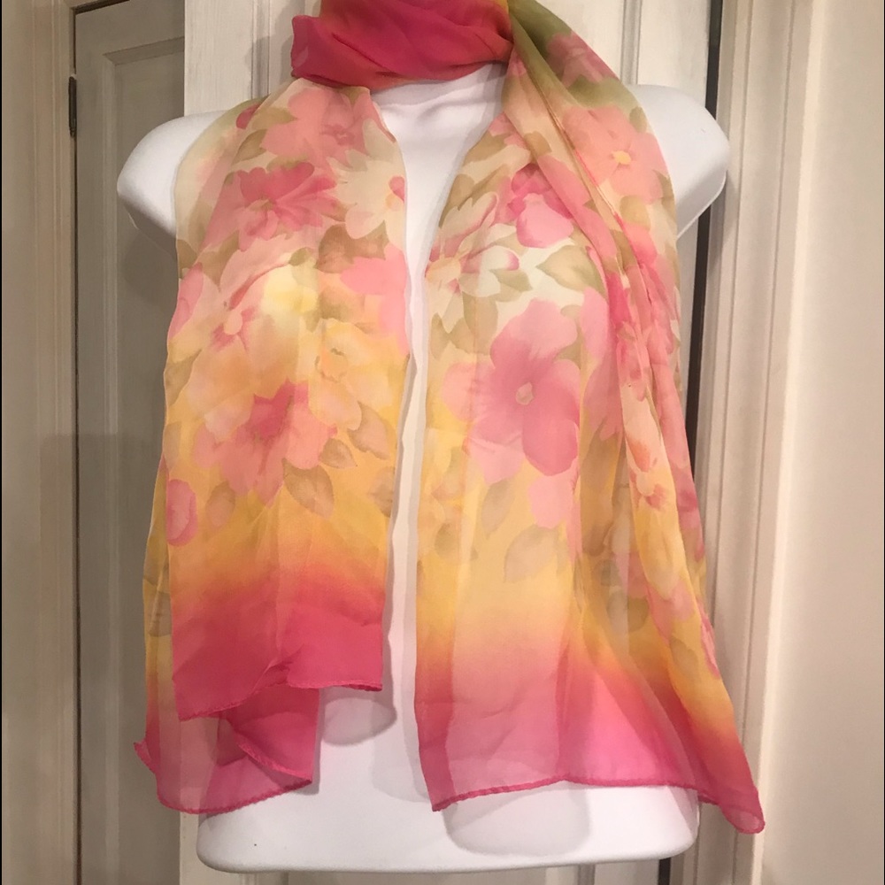 Floral Summer Scarf